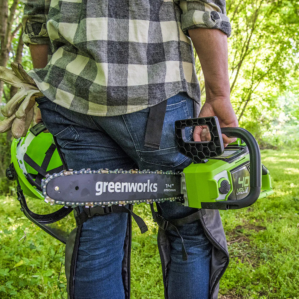 GreenWorks GD40CS15 35cm G-MAX 40V Cordless Chainsaw (Bare Tool)