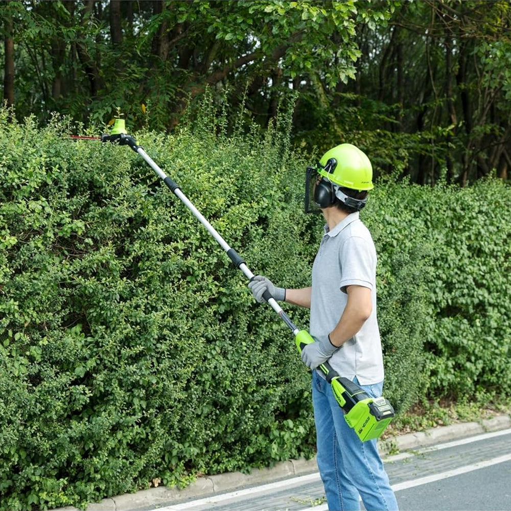 GreenWorks GD40PSH 40V Cordless 2-in-1 Hedge Trimmer & Pole Pruner (Bare Tool)