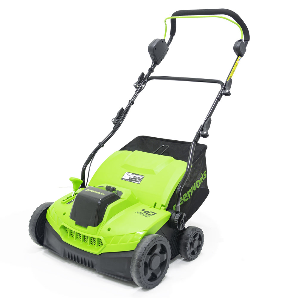 GreenWorks GD40SC38II G-MAX DigiPro 40V Cordless Lawn Scarifier & Dethatcher (Bare Tool)