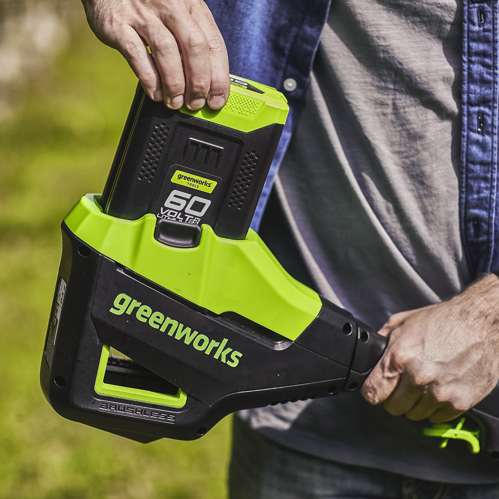 GreenWorks Pro GD60PHT51 60V Cordless Long Reach Hedge Trimmer (Bare Tool)