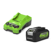 GreenWorks GSK24B4 G-24 24V 4Ah Battery & 2A Charger Kit