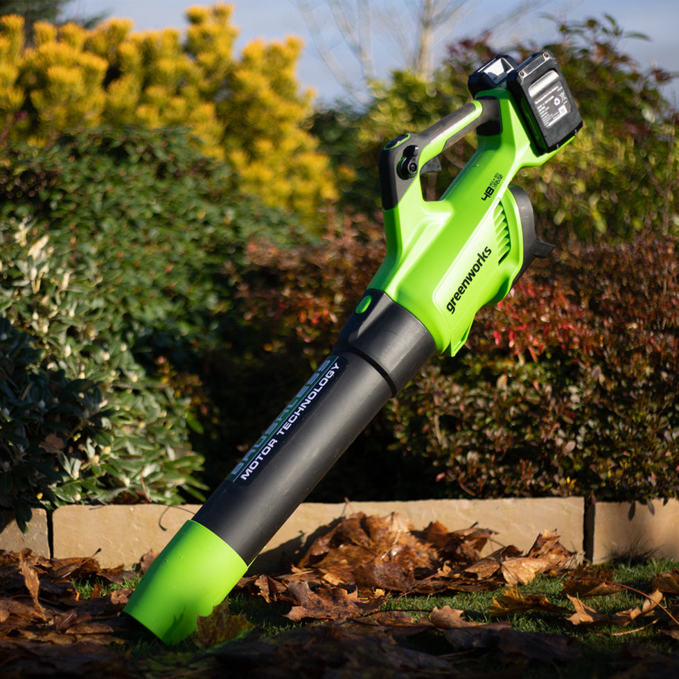GreenWorks G24X2AB 48V (2 x 24V) Cordless Axial Blower (Bare Tool ...