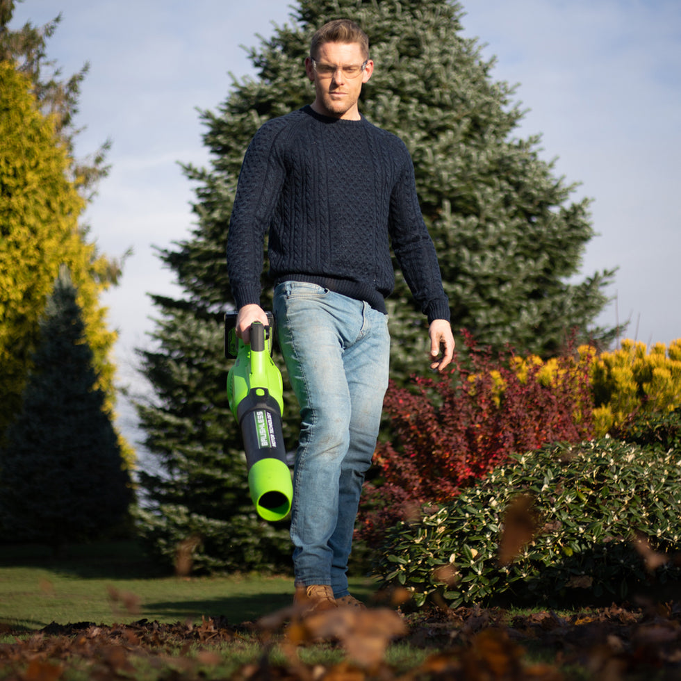 GreenWorks G24X2AB 48V (2 x 24V) Cordless Axial Blower (Bare Tool ...