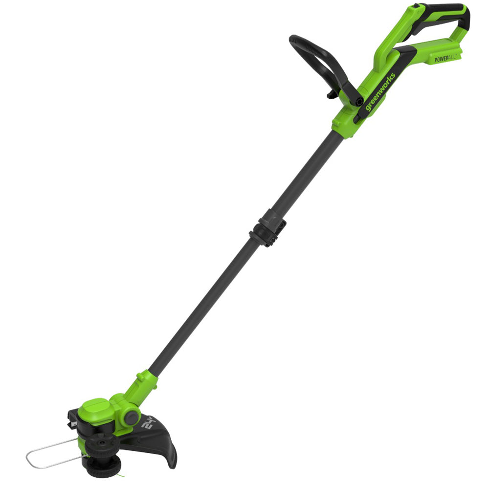 GreenWorks ST24B218-01 24V Cordless Grass Trimmer / Lawn Edger (with 2Ah Battery & Charger)