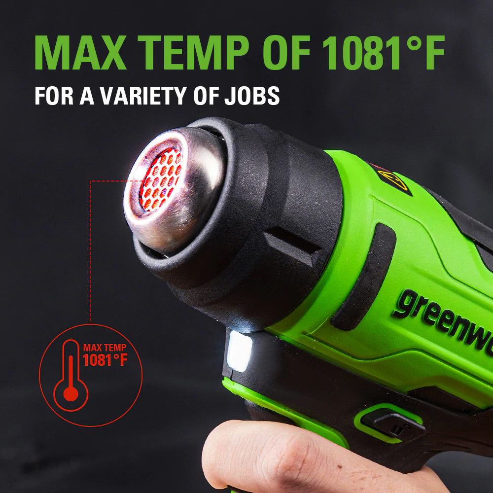 GreenWorks G24HG 24V Heat Gun (Bare Tool)