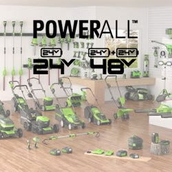 GreenWorks 24V / 48V Dual Volt Cordless Range