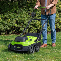 GreenWorks Scarifiers & Dethatchers