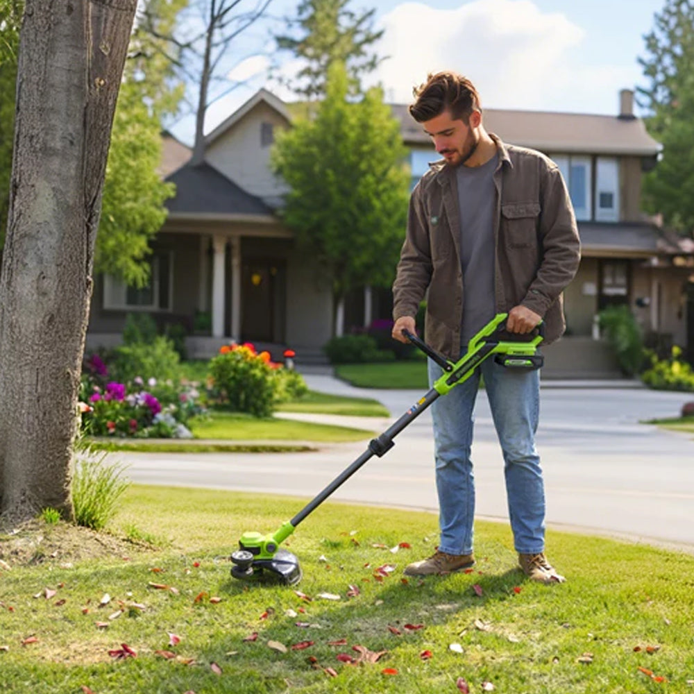 GreenWorks ST24B07-01 24V Cordless Grass Trimmer / Lawn Edger (Bare Tool)
