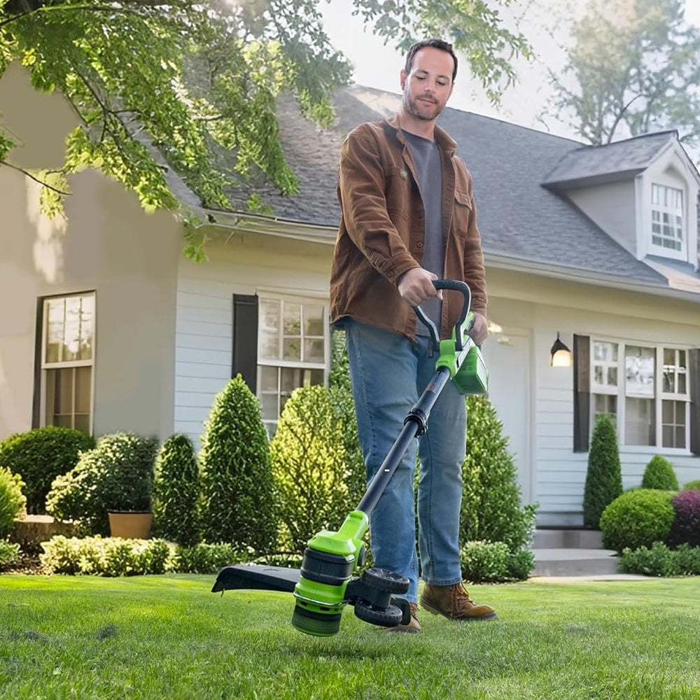 GreenWorks G40LT33 G-MAX 40V Cordless Grass Trimmer / Lawn Edger (Bare Tool)