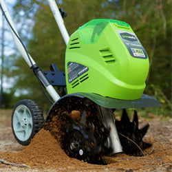GreenWorks Tillers