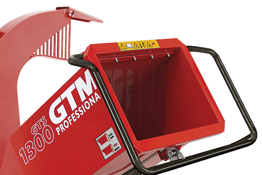GTM Professional GTS1300 12cm V5 Wood Chipper (Recoil Start)
