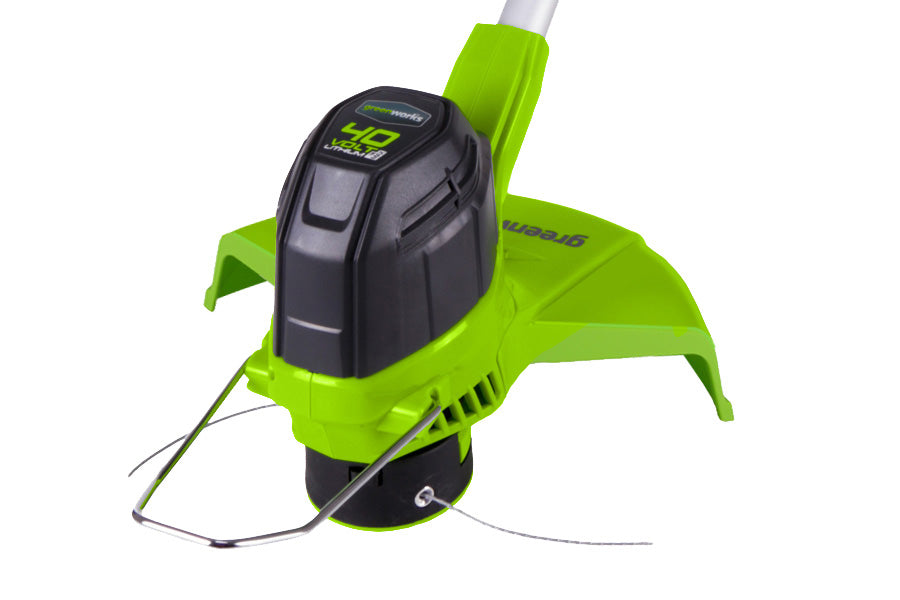 GreenWorks G40LTK2 G-MAX 40V Front Mount Cordless Grass Trimmer (with 1 x 2Ah Battery and 2A Charger)