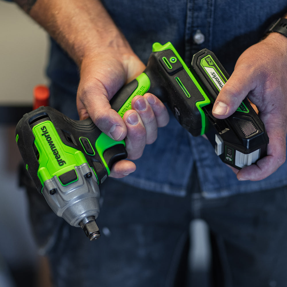 GreenWorks GD24IW400 Brushless 24V Impact Wrench (Bare Tool)