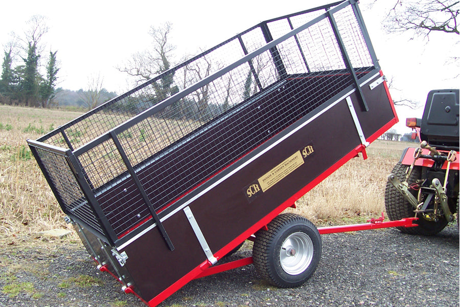 SCH GWTS10 500kg Two-Wheel Timber Tipping Trailer