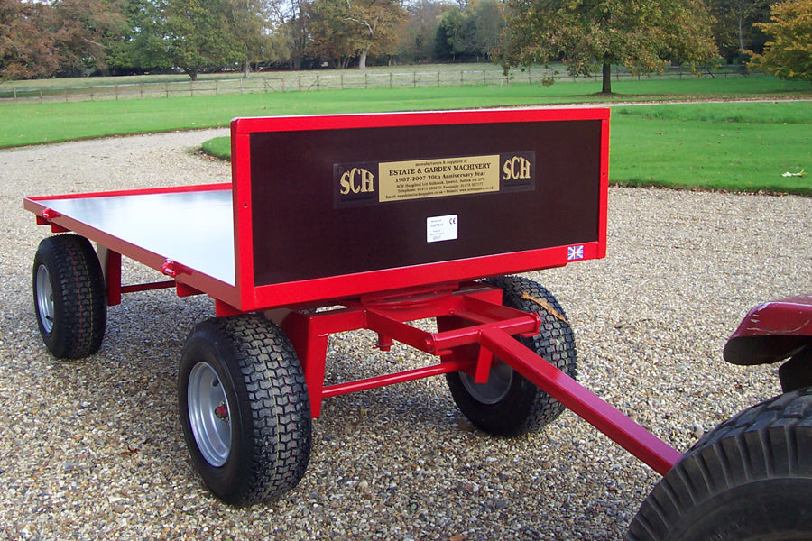 SCH GWTS15 760kg Two-Wheel Timber Tipping Trailer