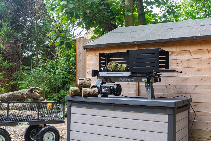 The Handy THLS-6G 6 Ton Electric Log Splitter