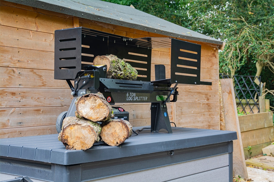 The Handy THLS-6G 6 Ton Electric Log Splitter