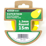 Handy Parts Supertrim 15m x 1.3mm Round Nylon Trimmer Line
