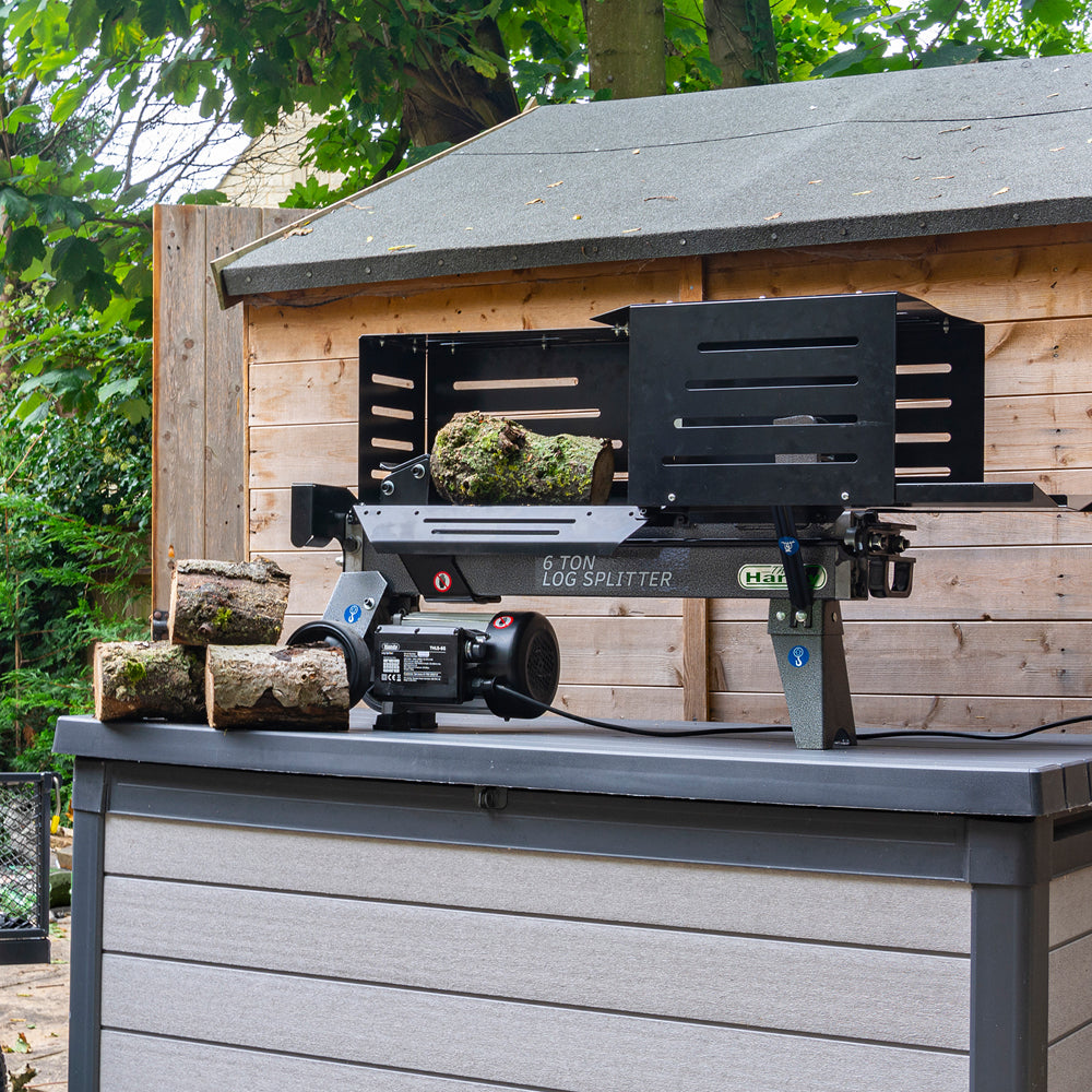 The Handy THLS-6G 6 Ton Electric Log Splitter