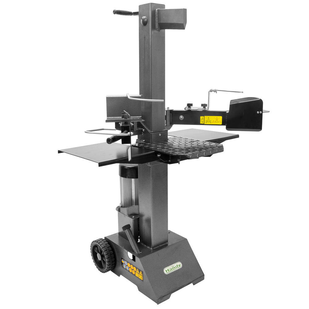 The Handy Pro THPLS8TE 8 Ton Vertical Electric Log Splitter – The Green ...