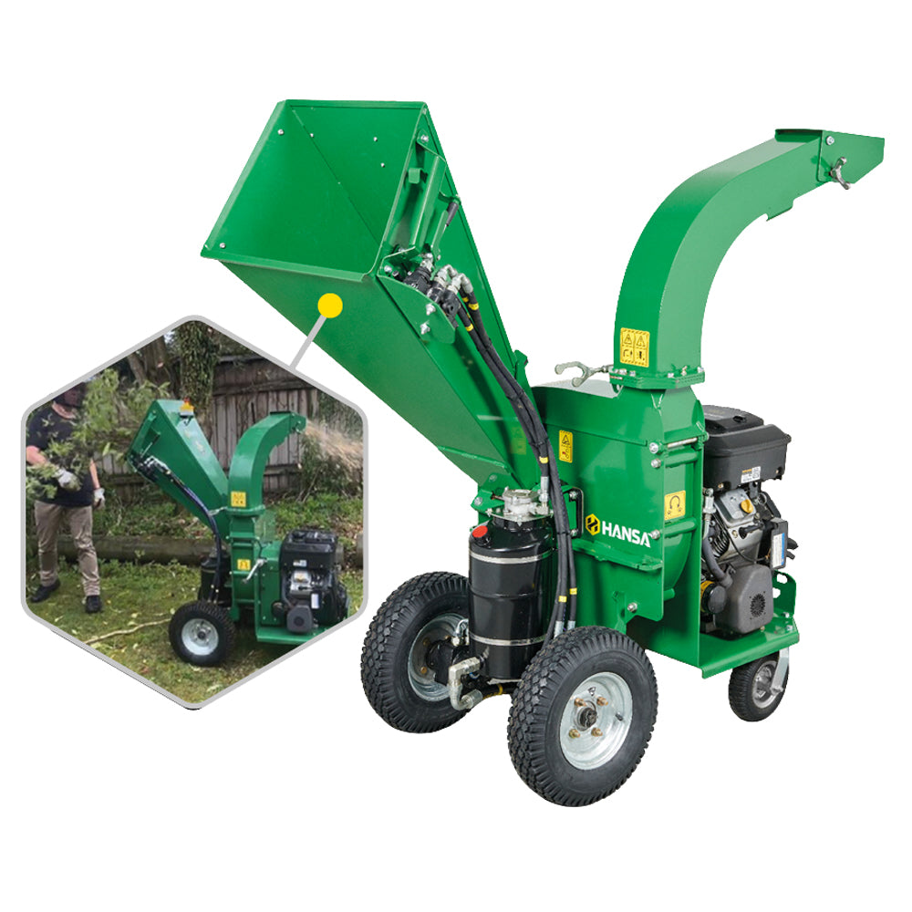 Hansa C16C 11cm Hydra Drive Petrol Garden Chipper