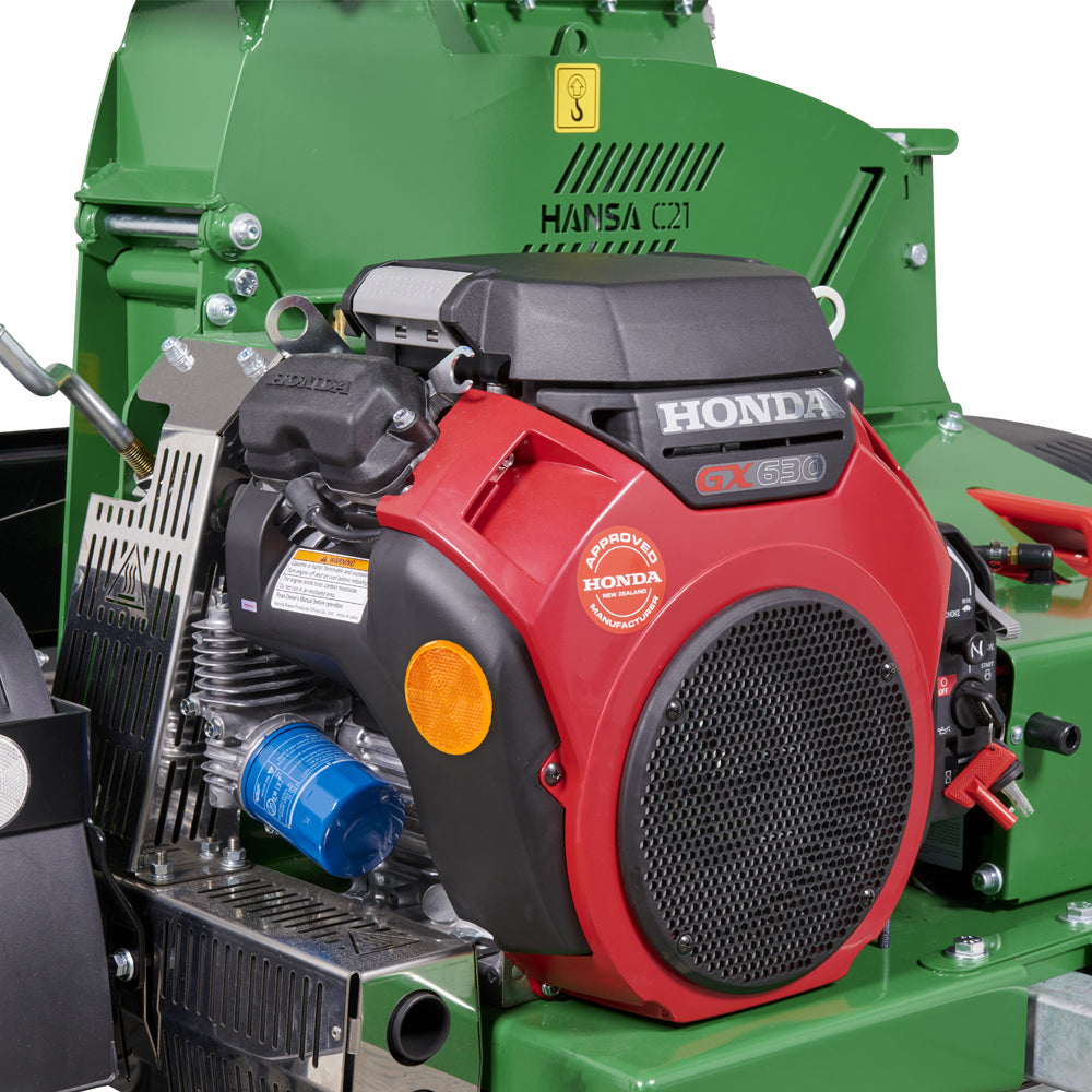 Hansa C21RT 13cm Towed Wood Chipper