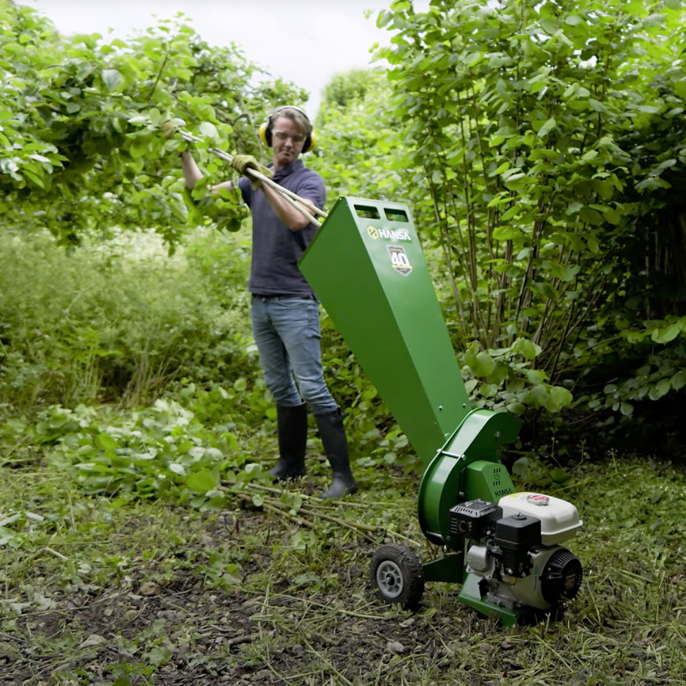 Hansa C5 6cm Petrol Garden Chipper