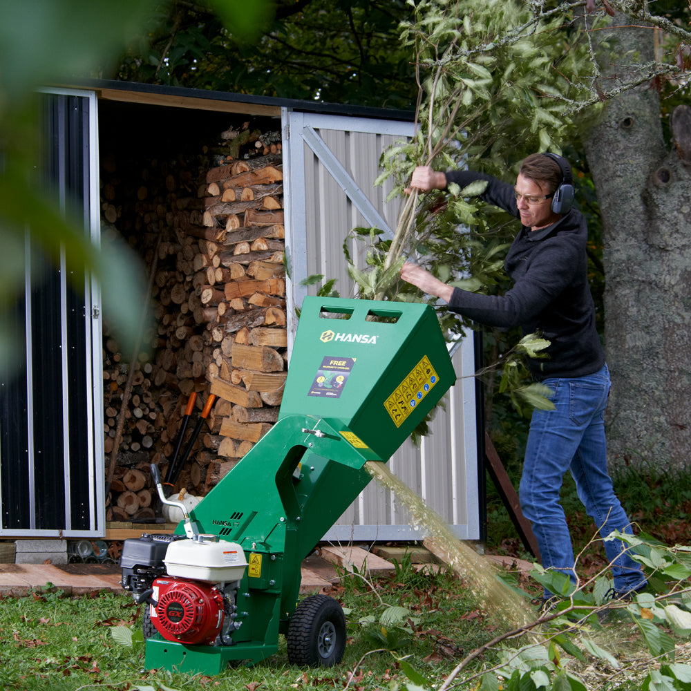 Hansa C7 7cm Petrol Garden Chipper