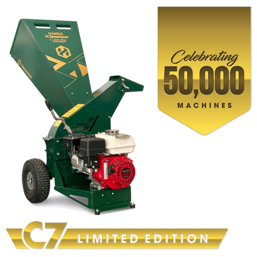 Hansa C7 LIMITED EDITION 7cm Petrol Garden Chipper