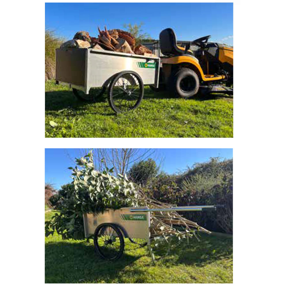 Hansa 150kg Push/Towed Hand Cart