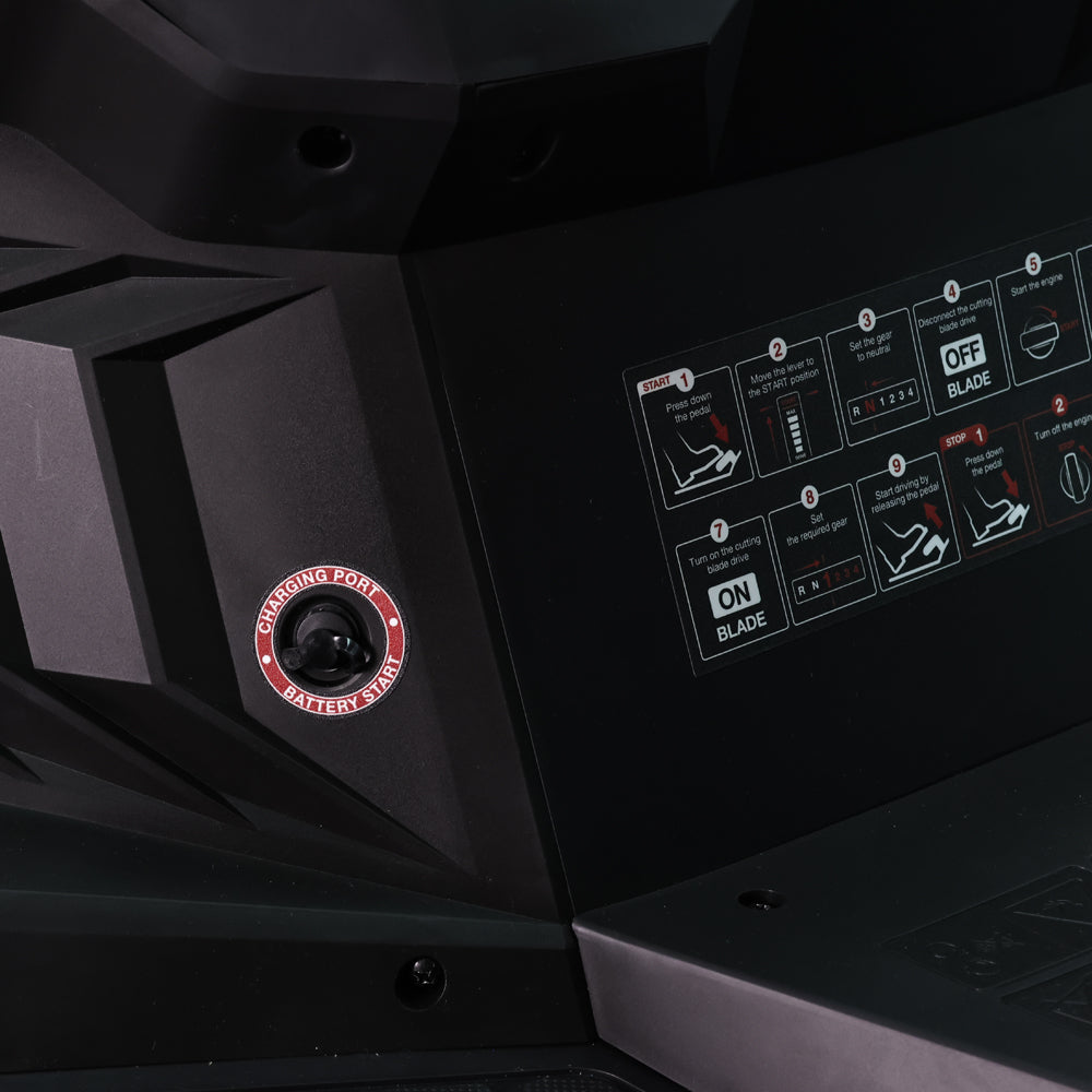 Harry RM66H 3-in-1 Rear Collect Hydrostatic Ride-On Lawn Mower