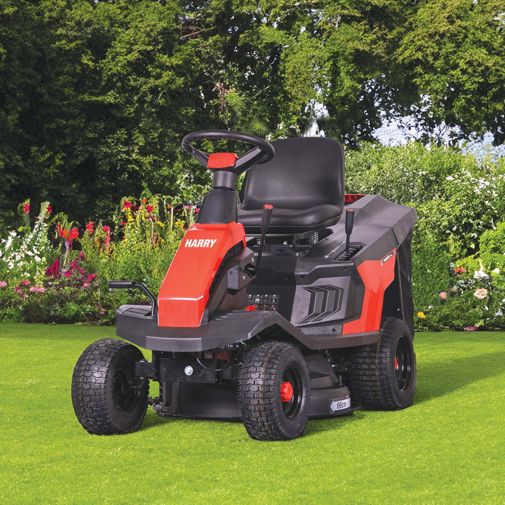 Harry RM66H 3-in-1 Rear Collect Hydrostatic Ride-On Lawn Mower