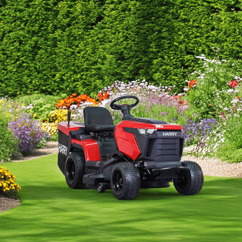 Harry T92H Premium Line 36" Hydrostatic Rear Collect Lawn Tractor