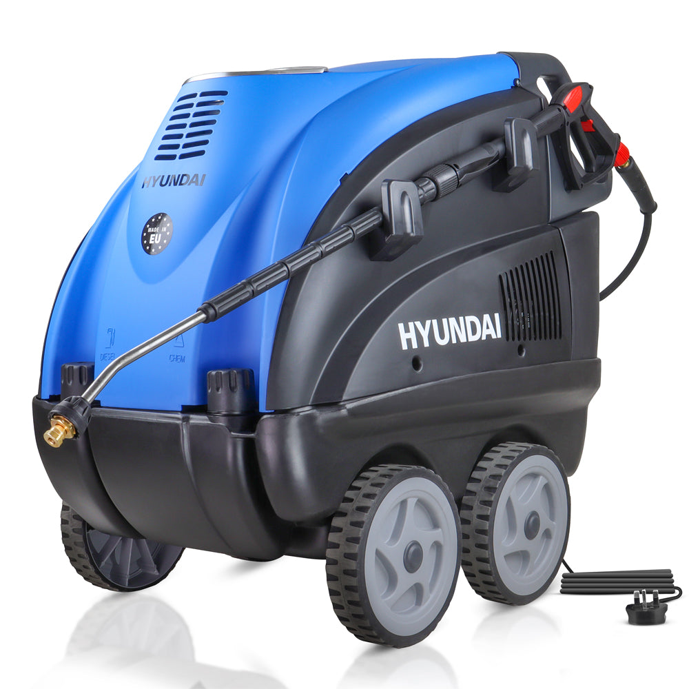 Hyundai HY150HPW-1 2170psi 11L/min 2.8kW Diesel Hot Pressure Washer