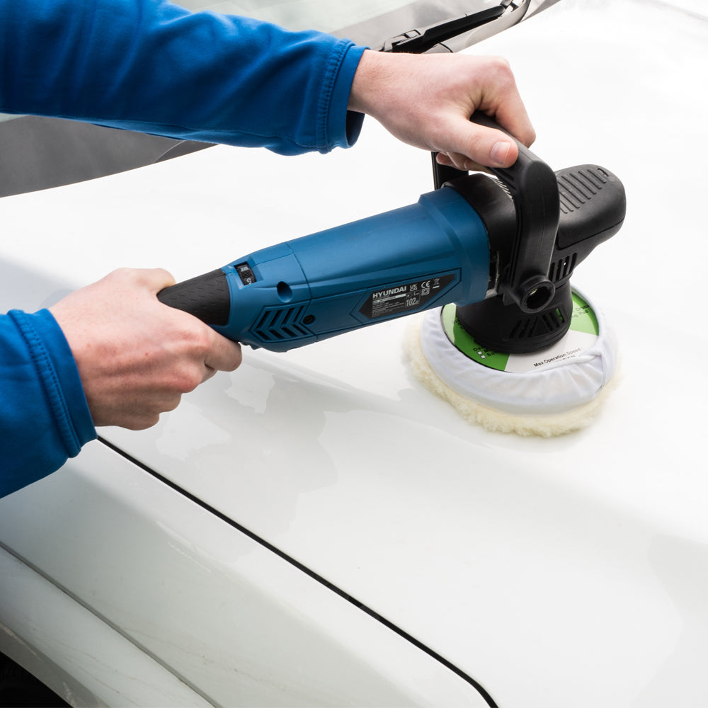 Hyundai HYDAP900E 900W 150mm Electric Dual Action Car Polisher Kit