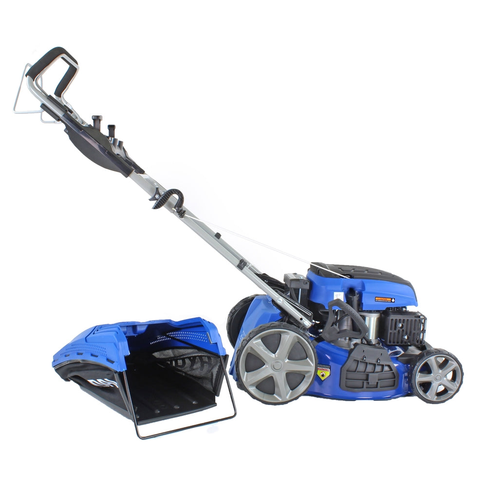 Hyundai HYM460SPE 46cm 139cc 4-in-1 Self-Propelled Petrol Lawn Mower (Electric Start)