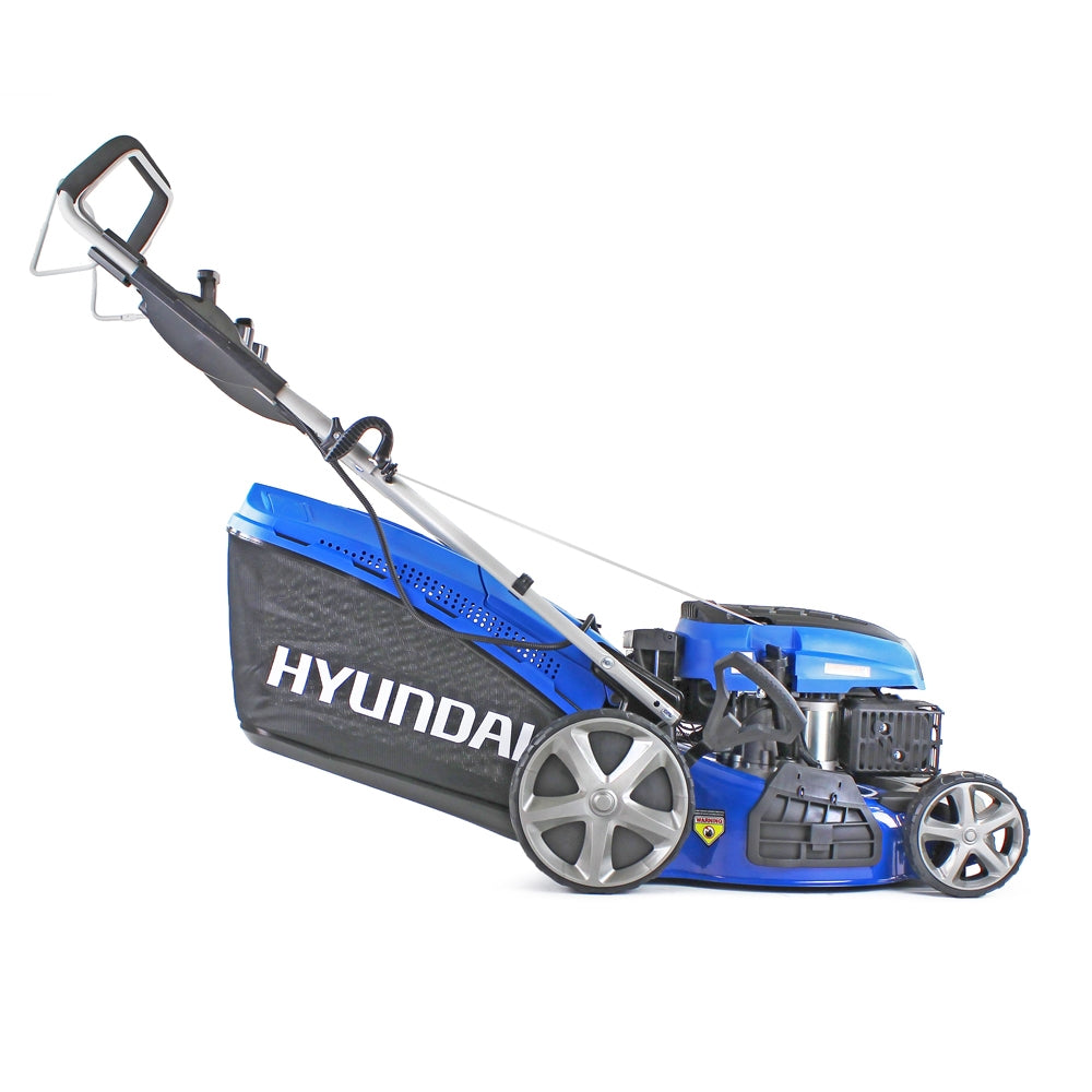 Hyundai HYM460SPE 46cm 139cc 4-in-1 Self-Propelled Petrol Lawn Mower (Electric Start)