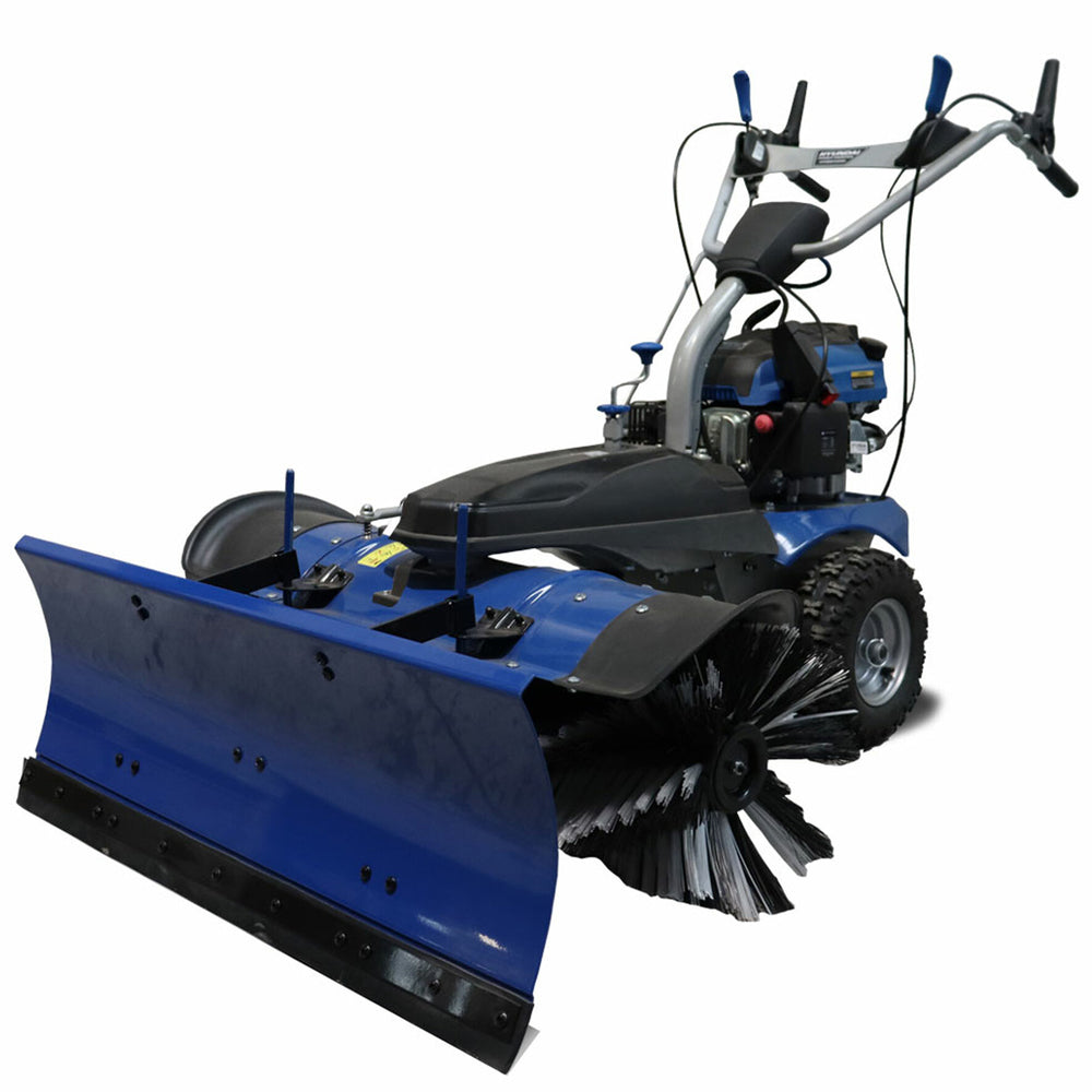 Hyundai Snow Plough Attachment for HYSW1000 Power Brush / Sweeper