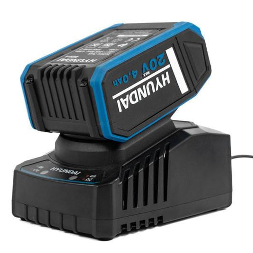 Hyundai  BI20-4 4Ah Battery + C20-2 2A 20V MAX Battery Charger Kit (2nd Generation)