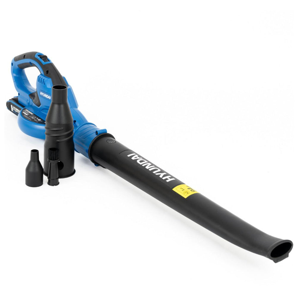 Hyundai HY20CB 20V MAX Cordless Leaf Blower (with 2Ah Battery & 2A Charger)