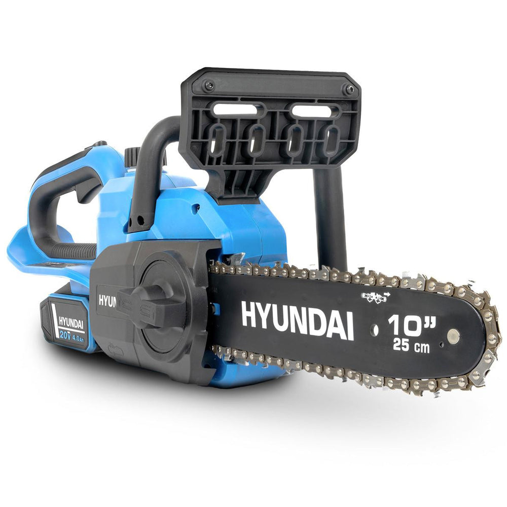 Hyundai HY20CCS10 20V MAX Cordless Chainsaw (with 4Ah Battery & 2A Charger)