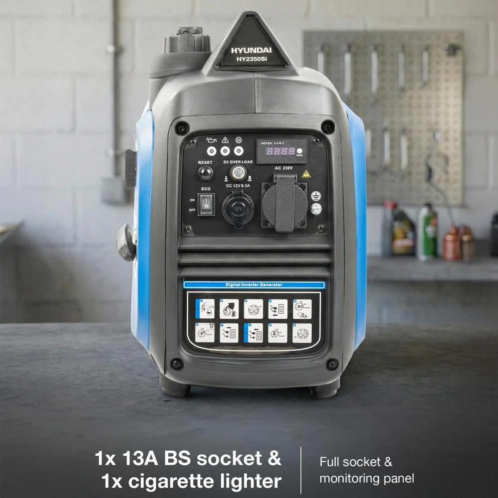 Hyundai HY2350Si 2.0kW Petrol Inverter Generator
