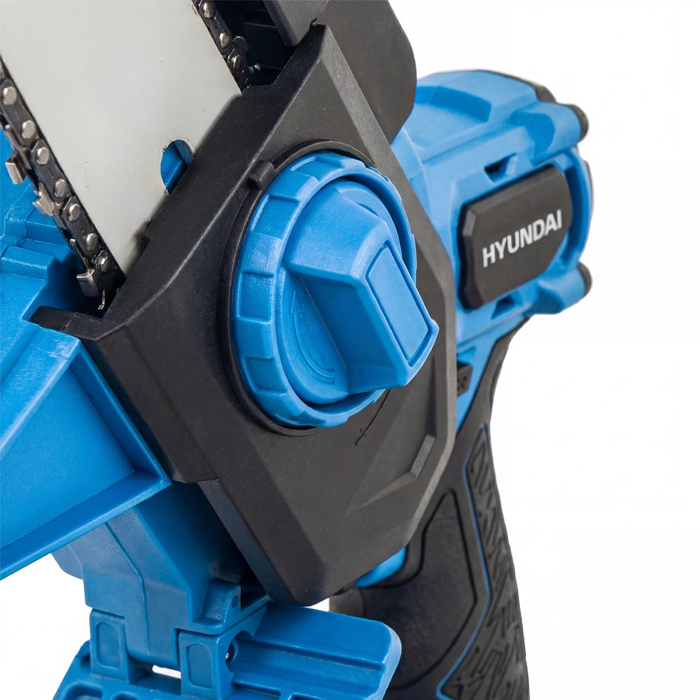 Hyundai HY20CCS150 20V MAX Cordless Mini Chainsaw (with 2Ah Battery & 2A Charger)