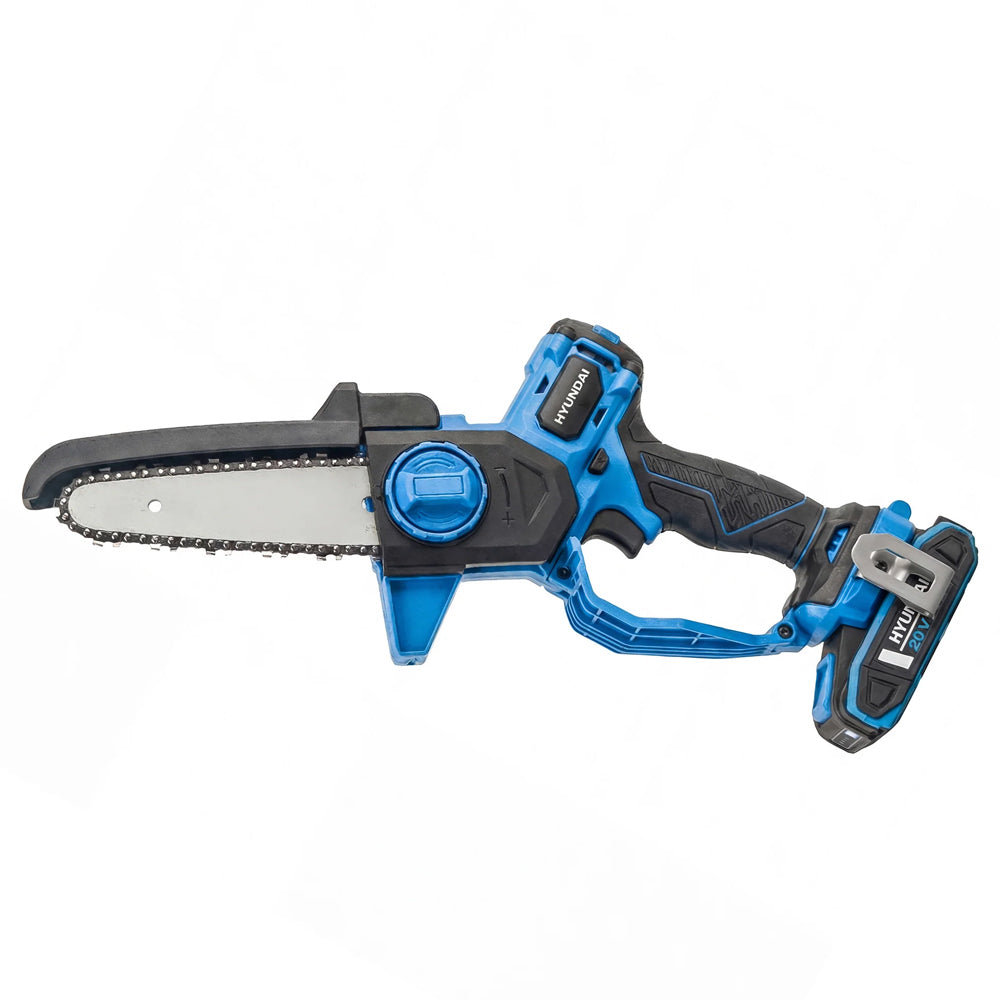 Hyundai HY20CCS150 20V MAX Cordless Mini Chainsaw (with 2Ah Battery & 2A Charger)