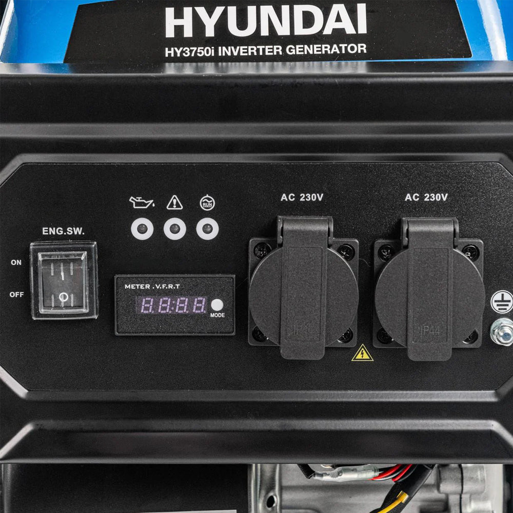Hyundai HY3750i 3.3kW Open-Framed Petrol Inverter Generator