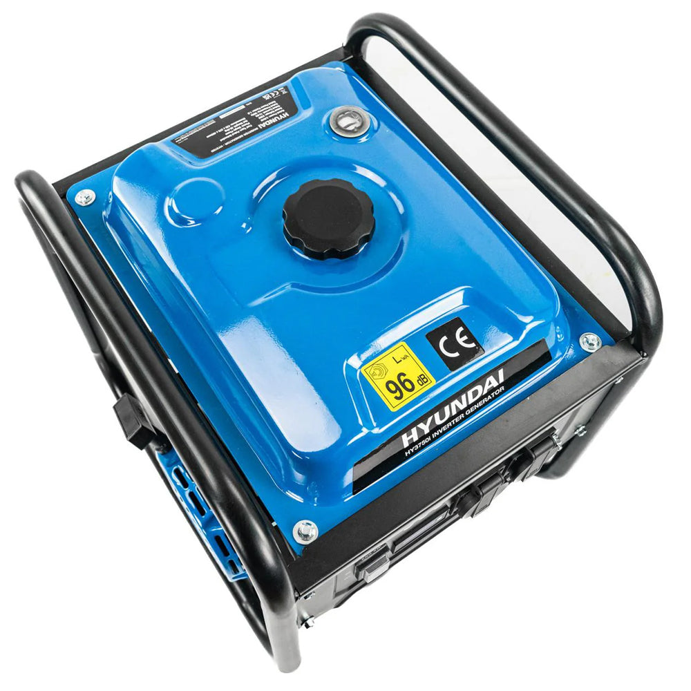 Hyundai HY3750i 3.3kW Open-Framed Petrol Inverter Generator