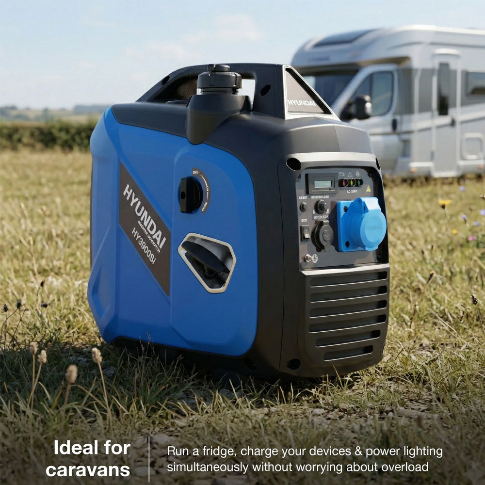 Hyundai HY3900Si 3.3kW Petrol Inverter Generator