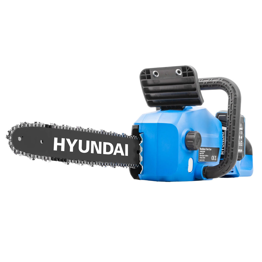 Hyundai HY40CCS350 40V (2x20V) Cordless Chainsaw (with 2 x 4Ah Batteries & Dual Charger)
