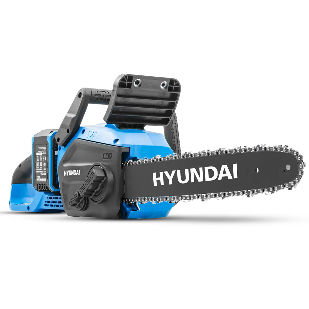 Hyundai HY40CCS350 40V (2x20V) Cordless Chainsaw (with 2 x 4Ah Batteries & Dual Charger)
