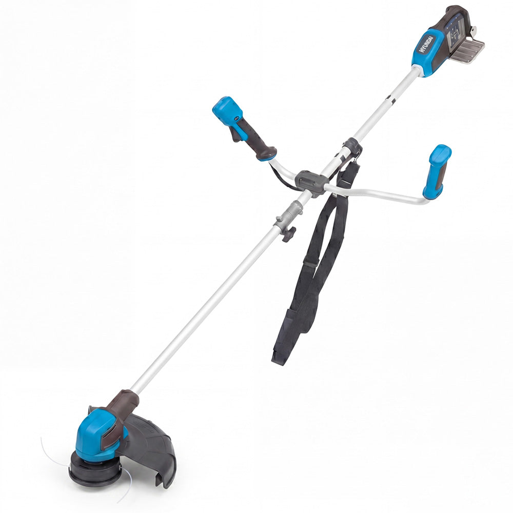 Hyundai HY40CGB26 40V (2x20V) Cordless String Trimmer & Brush Cutter (with 2 x 4Ah Batteries & Dual Charger)